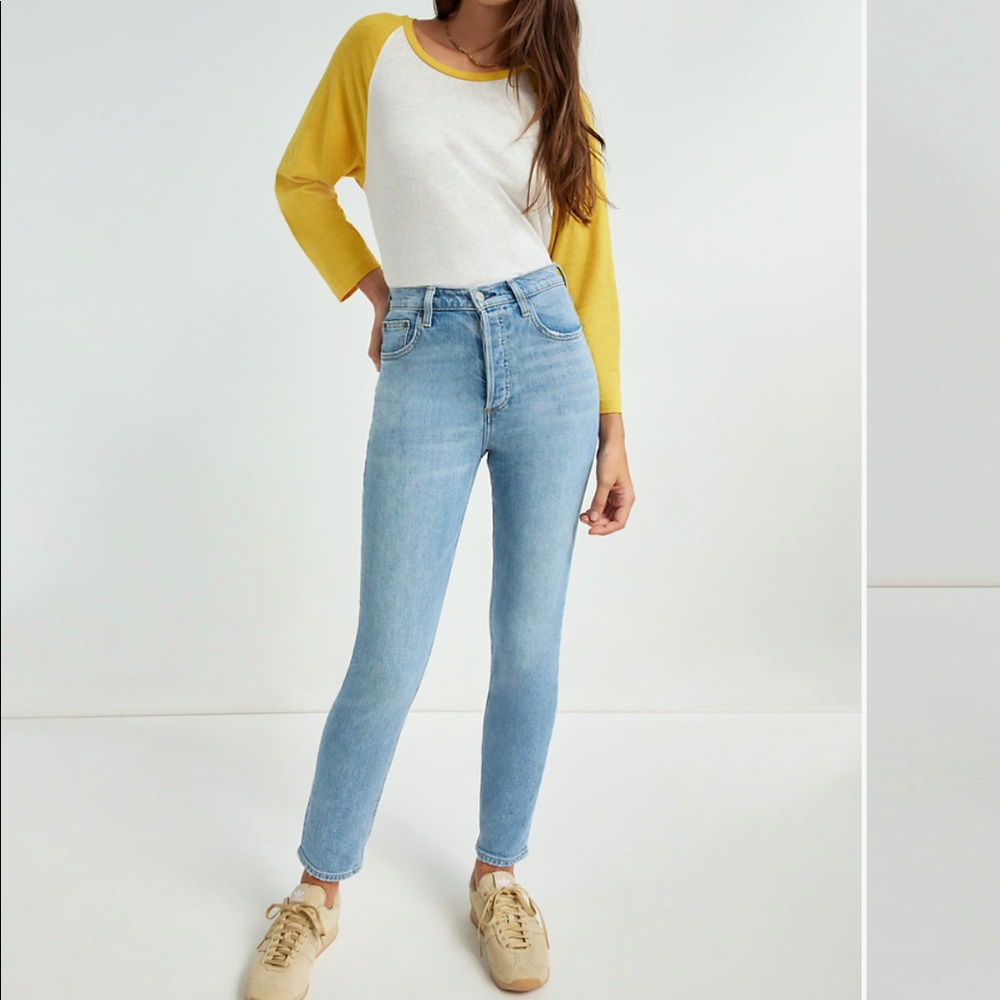 Aritzia Denim Forum Yoko Slim Jeans size 26